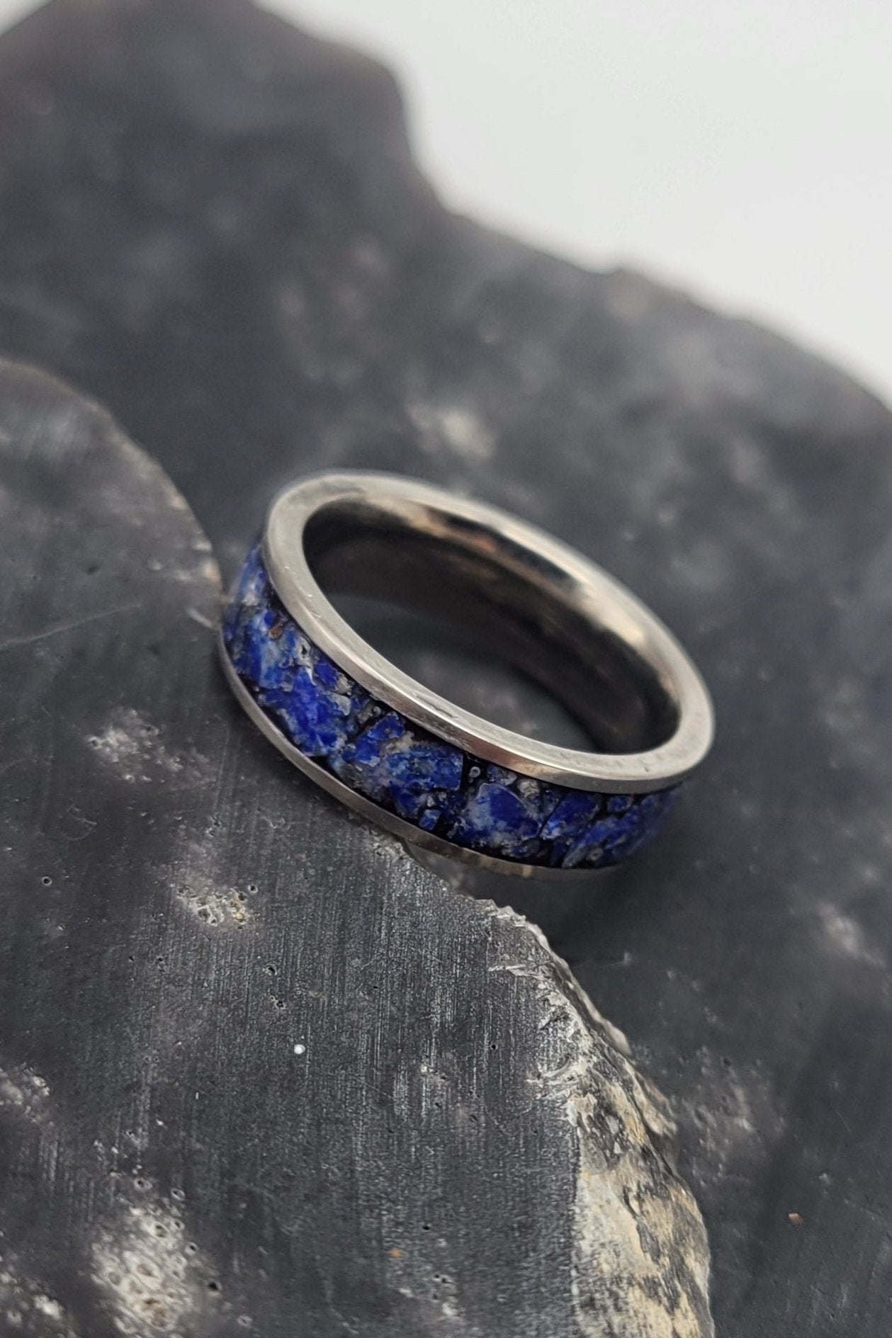 Inlay Ring - Lapis
