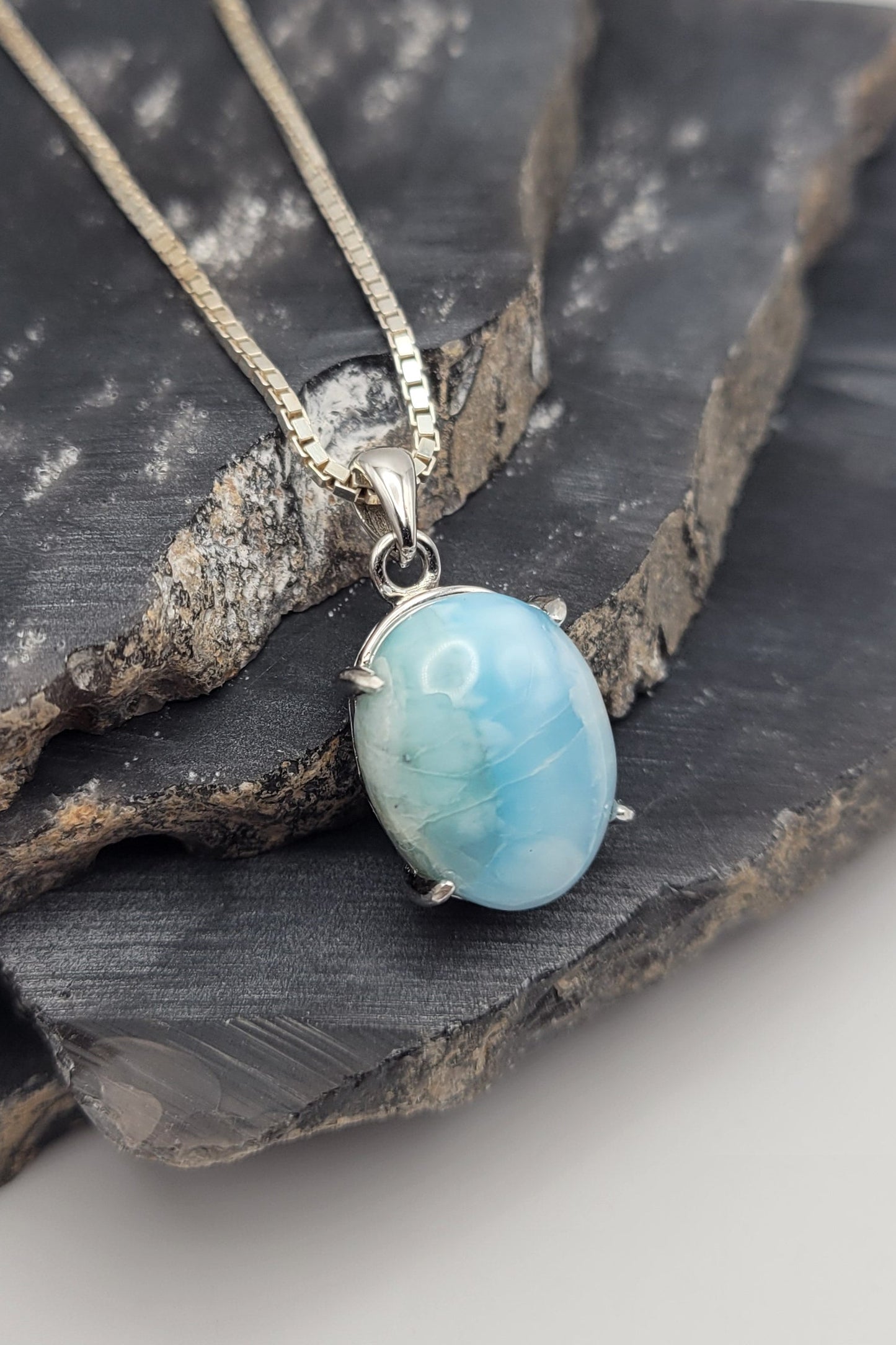 Larimar Pendant