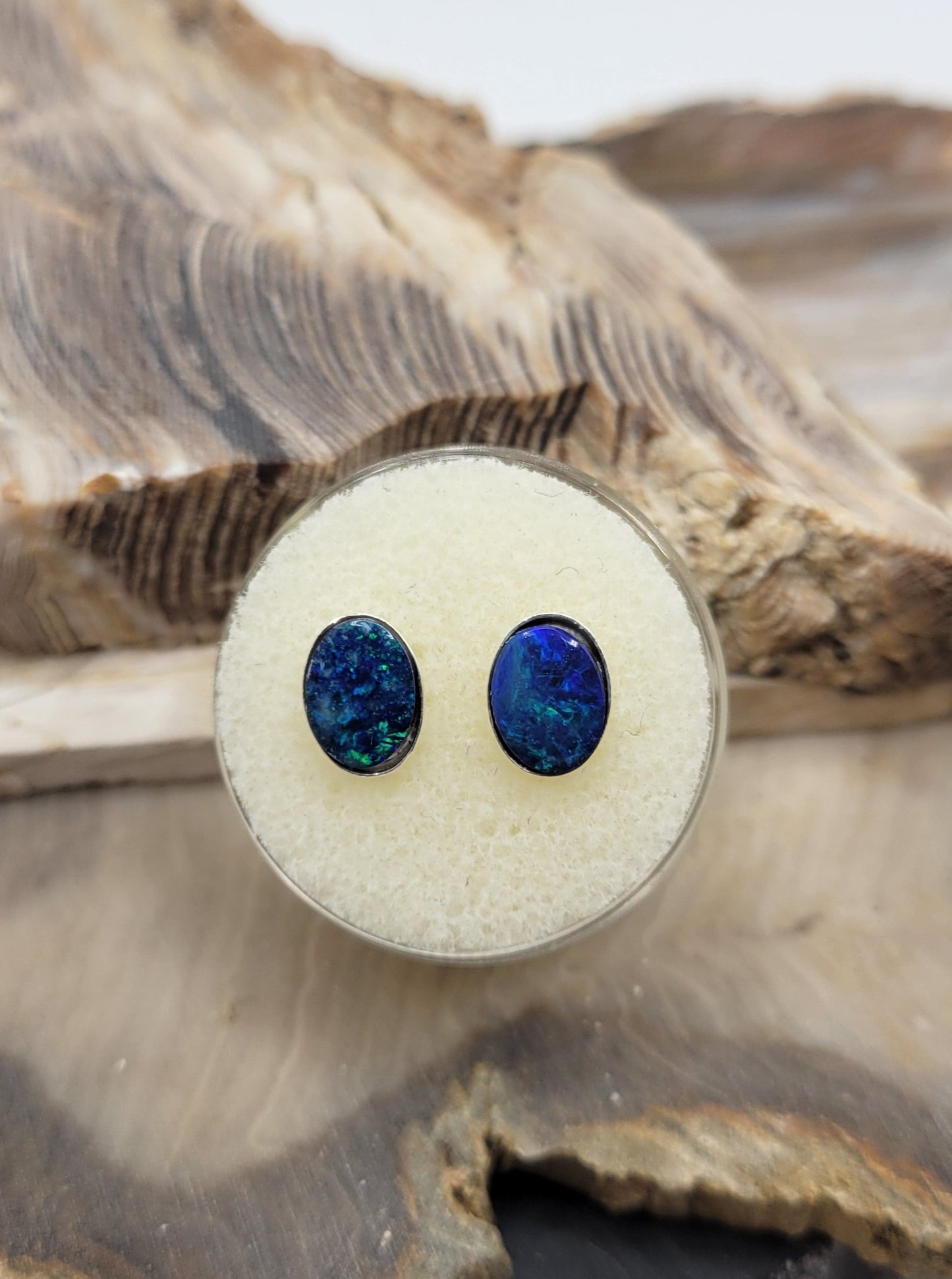 Opal Doublet Earrings