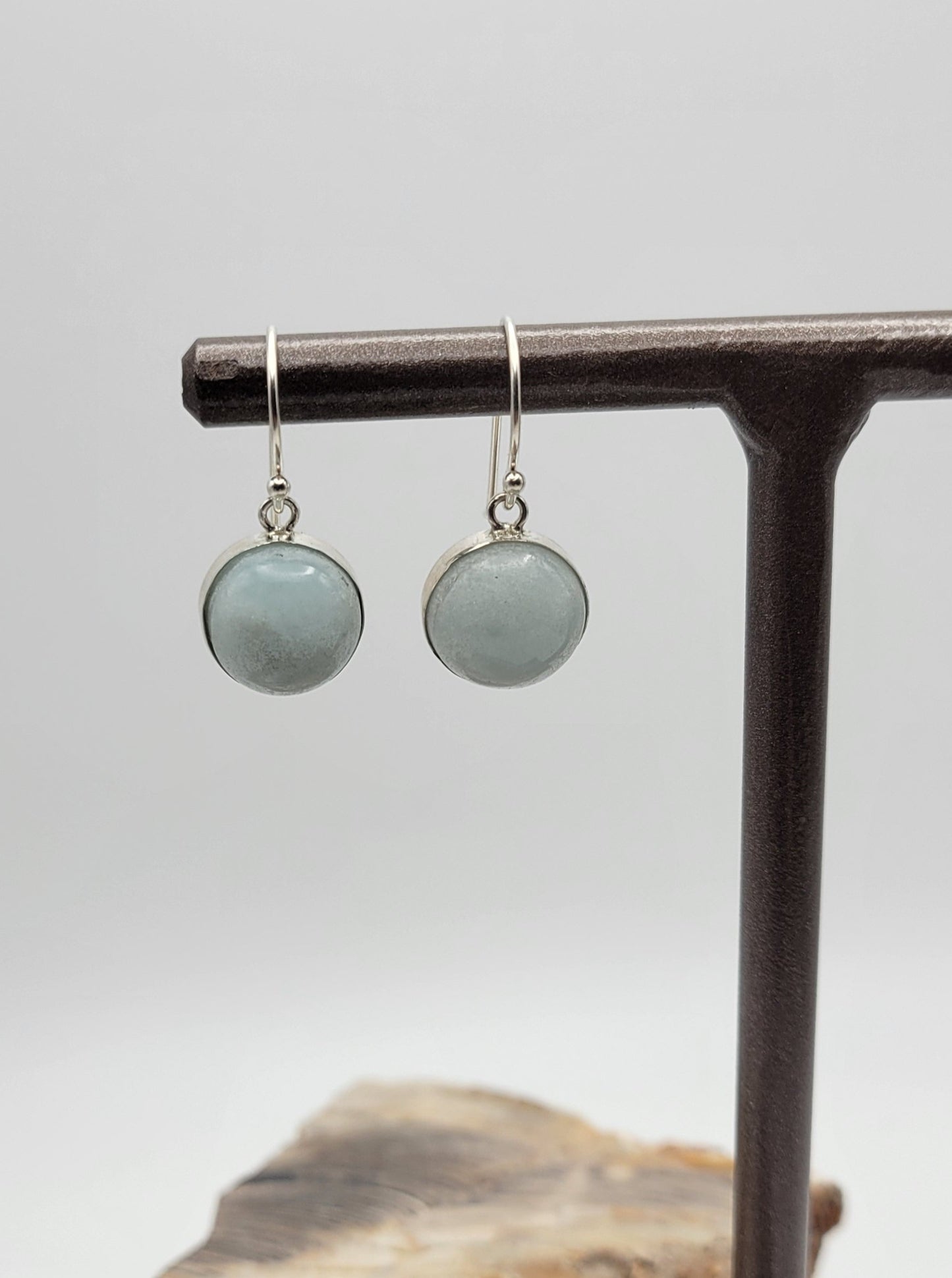 Ocean Picture Stone Earrings