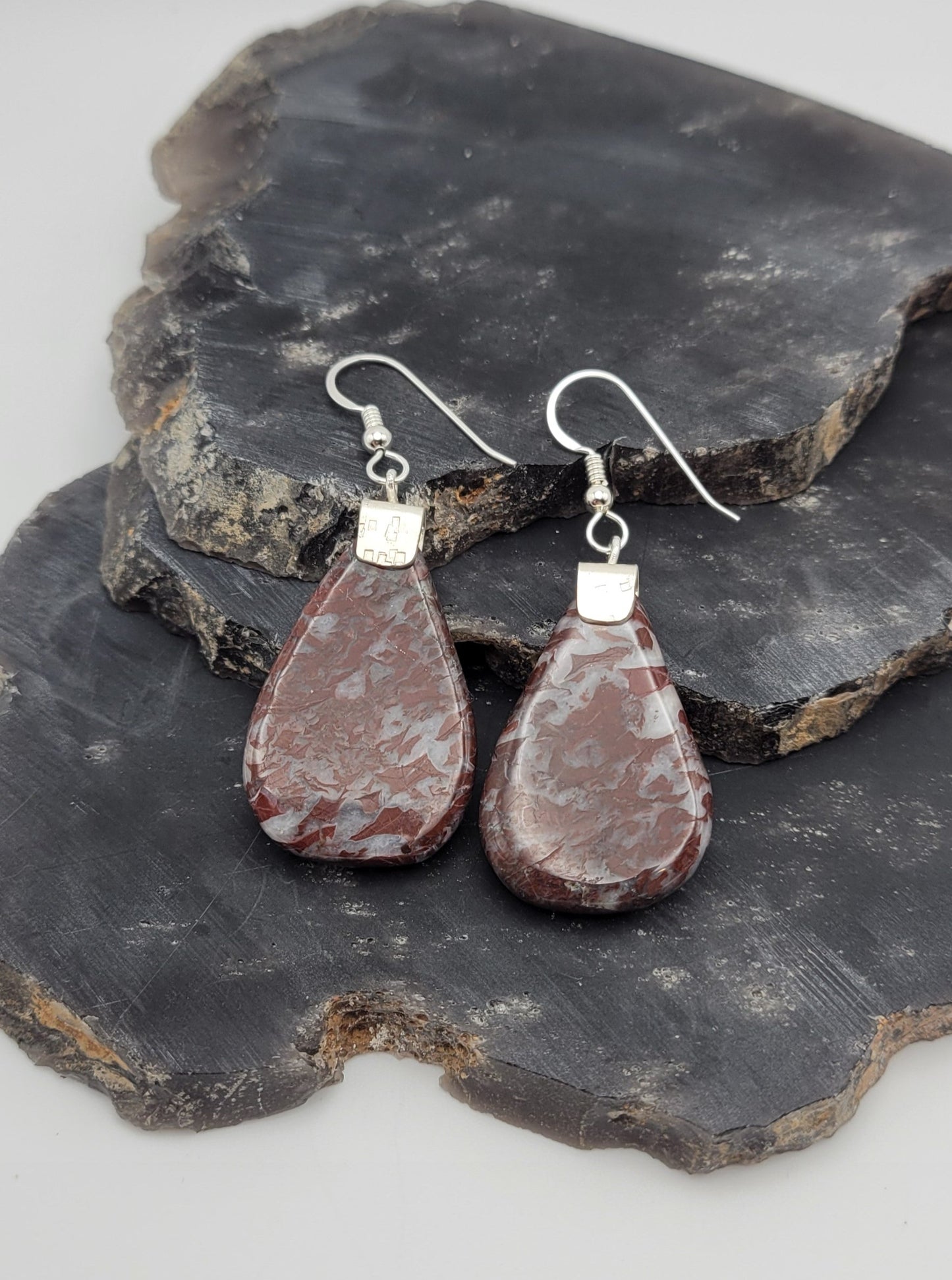Red Jasper Earrings