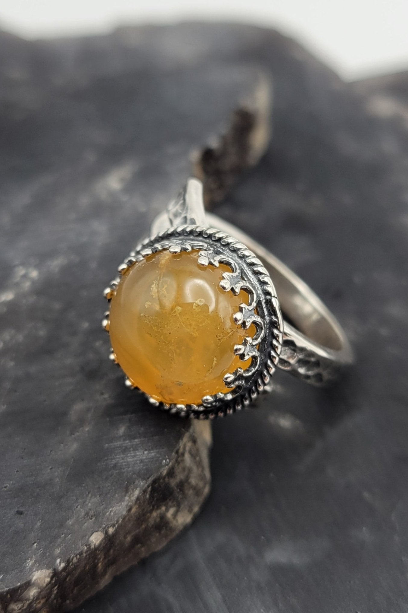 Fire Opal Ring