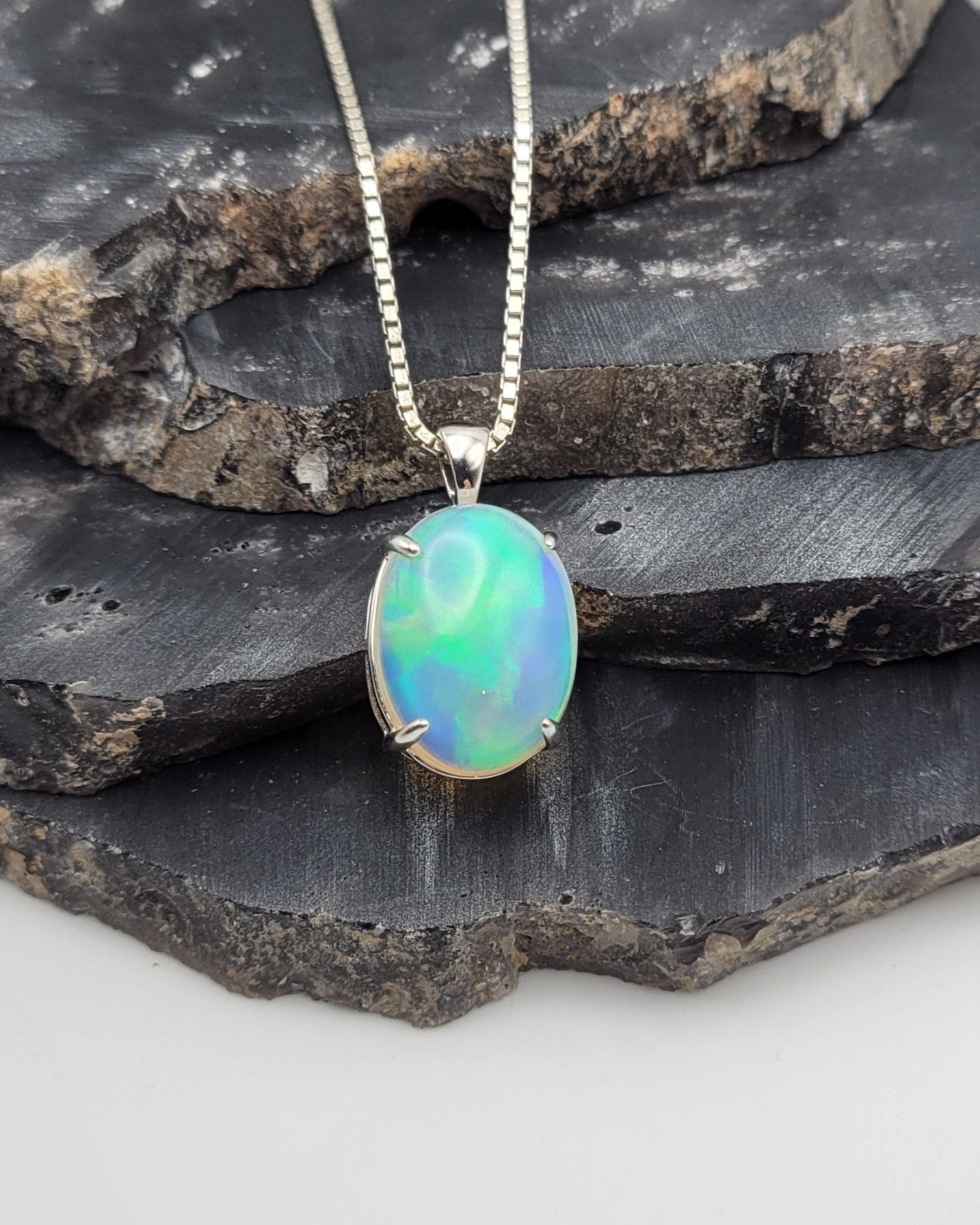 Solid Opal Pendant