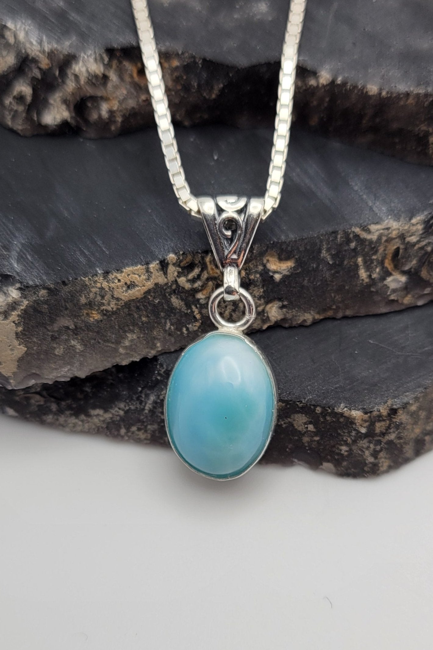 Larimar Pendant