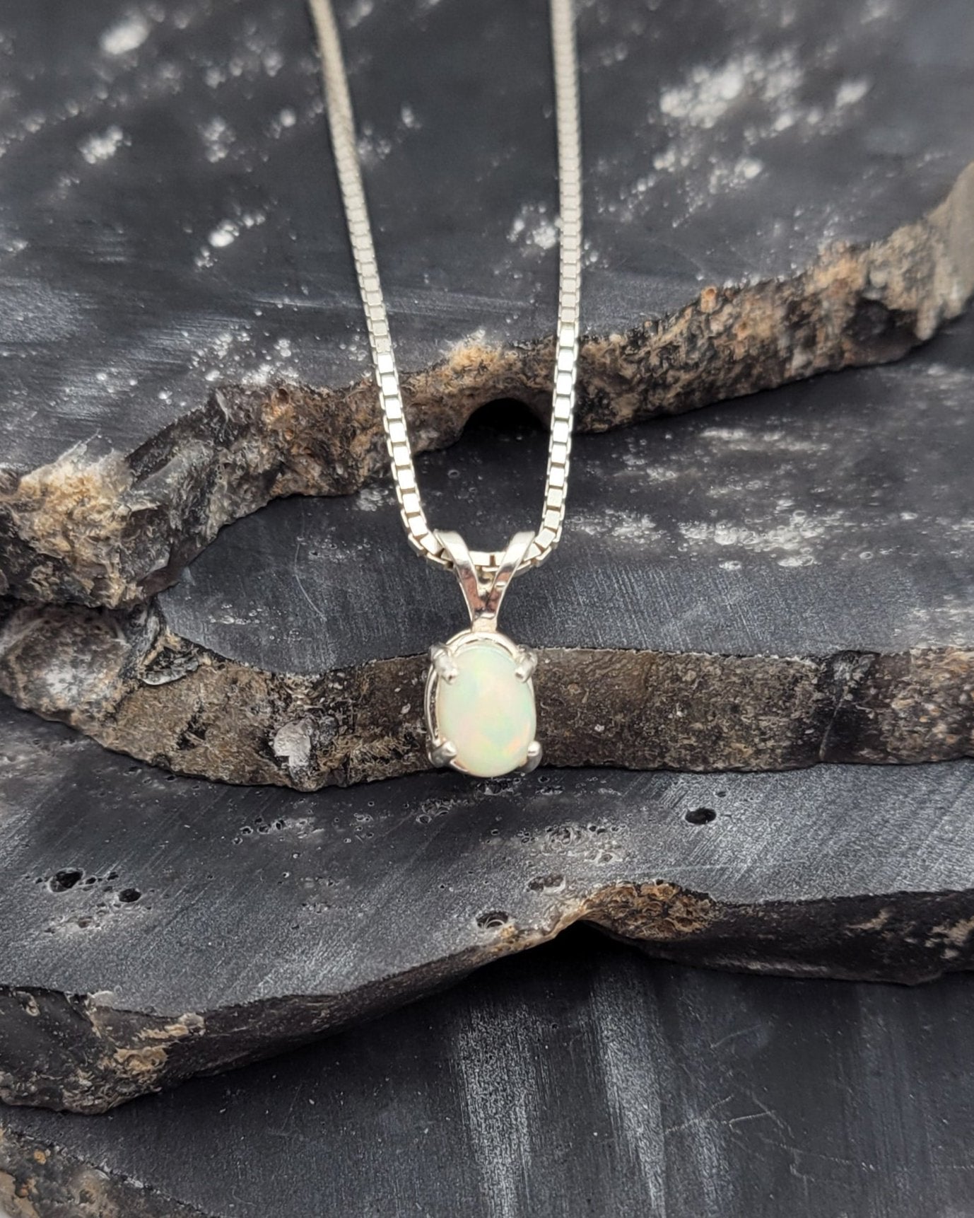 Solid Opal Pendant