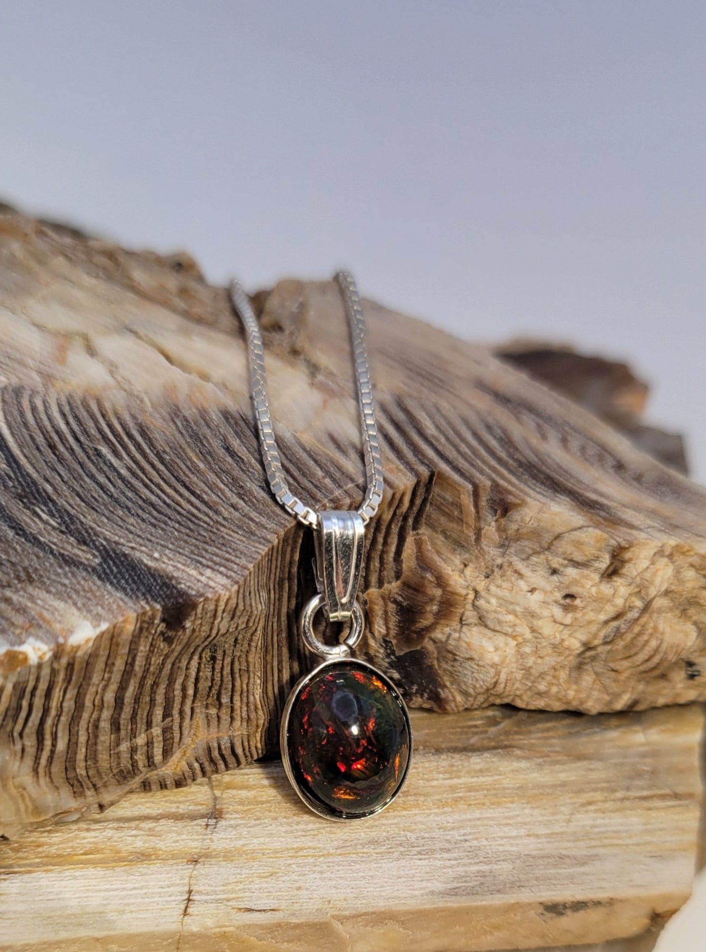 Smoked Opal Pendant