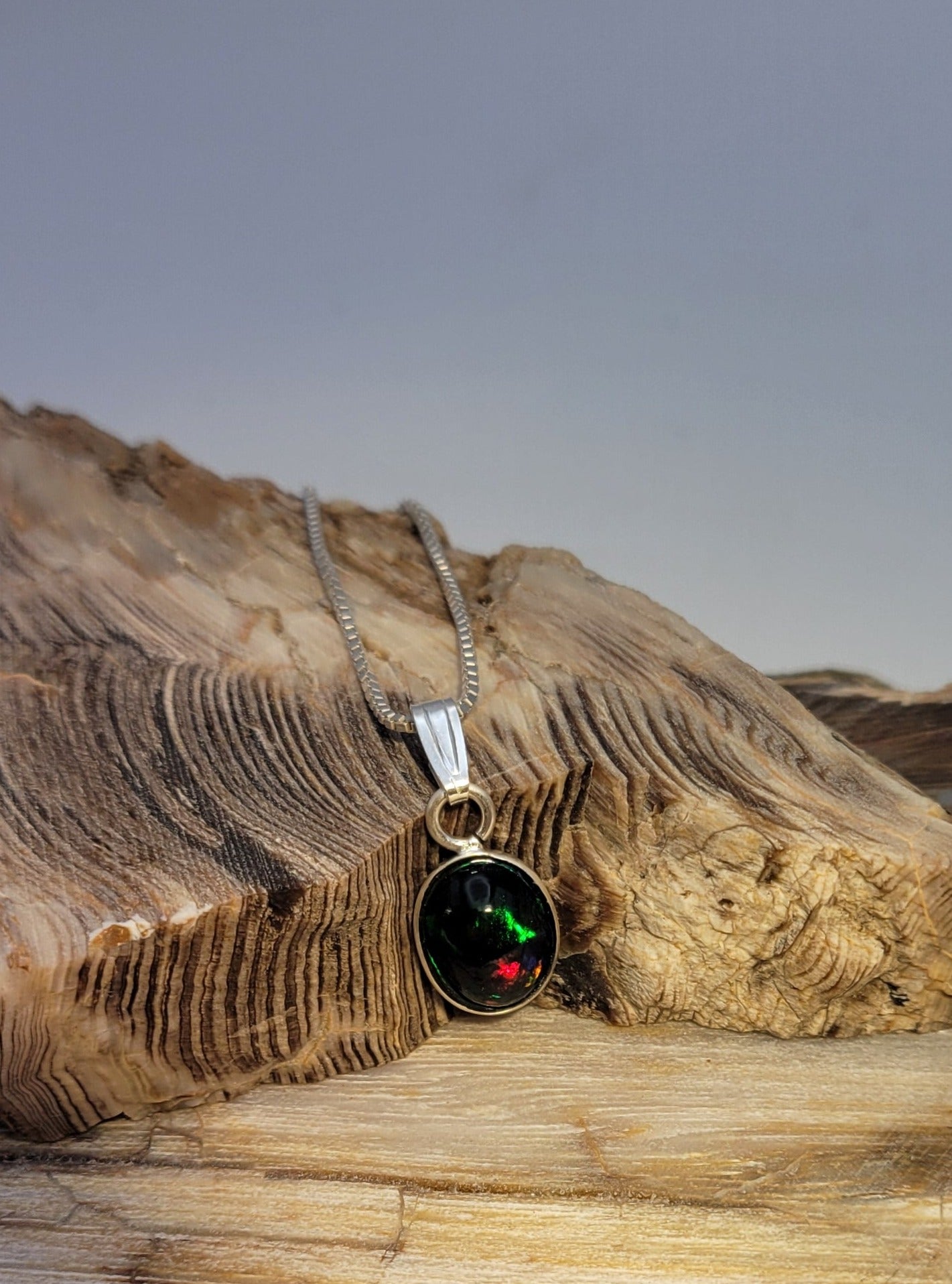 Smoked Opal Pendant