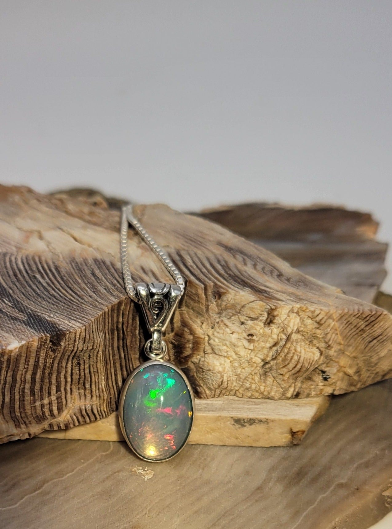 Solid Opal Pendant