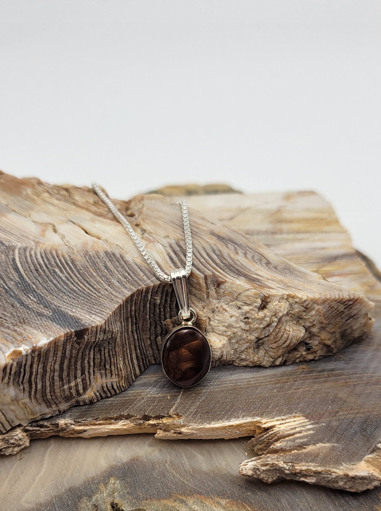 Fire Agate Pendant