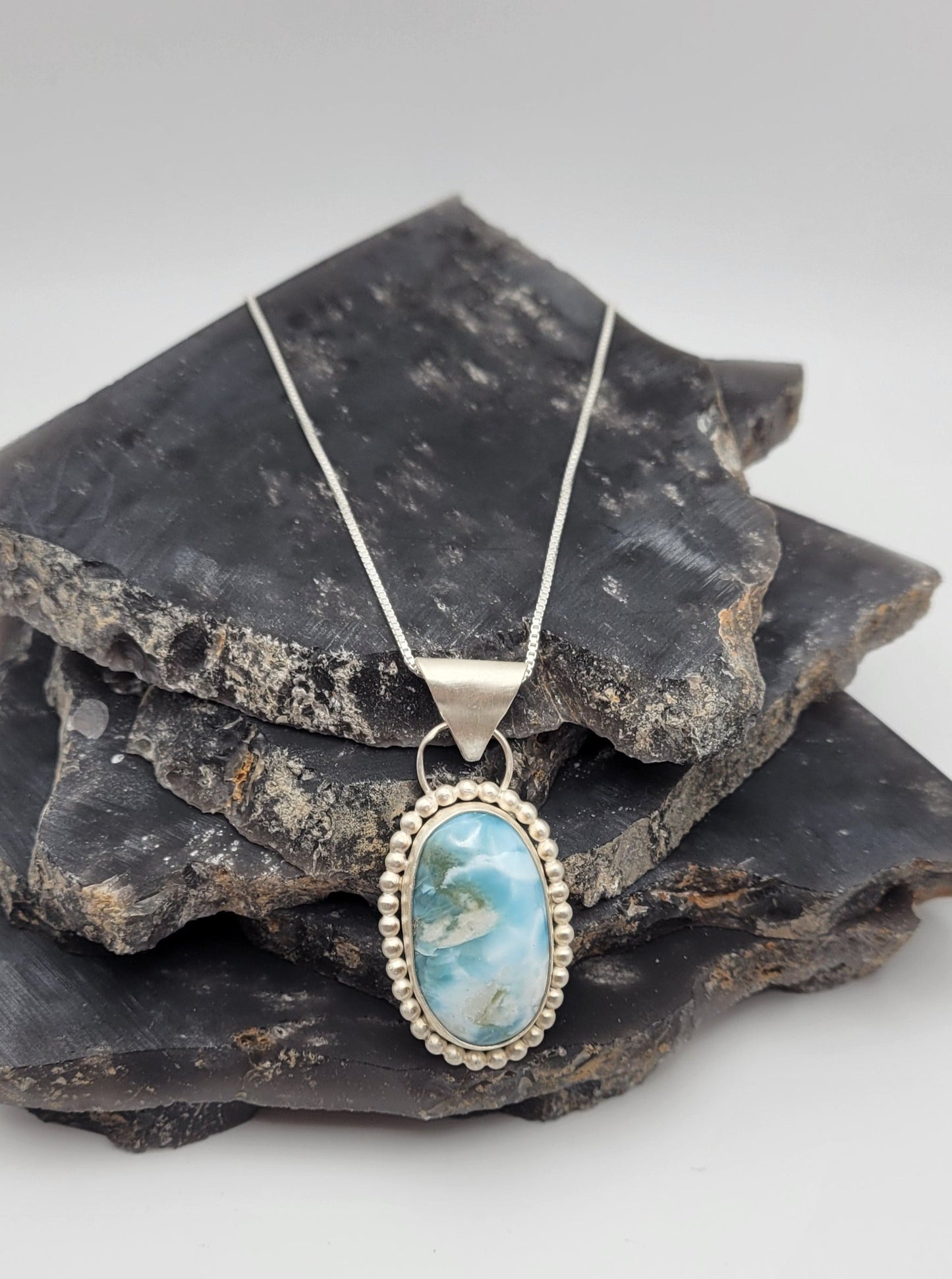 Larimar Pendant