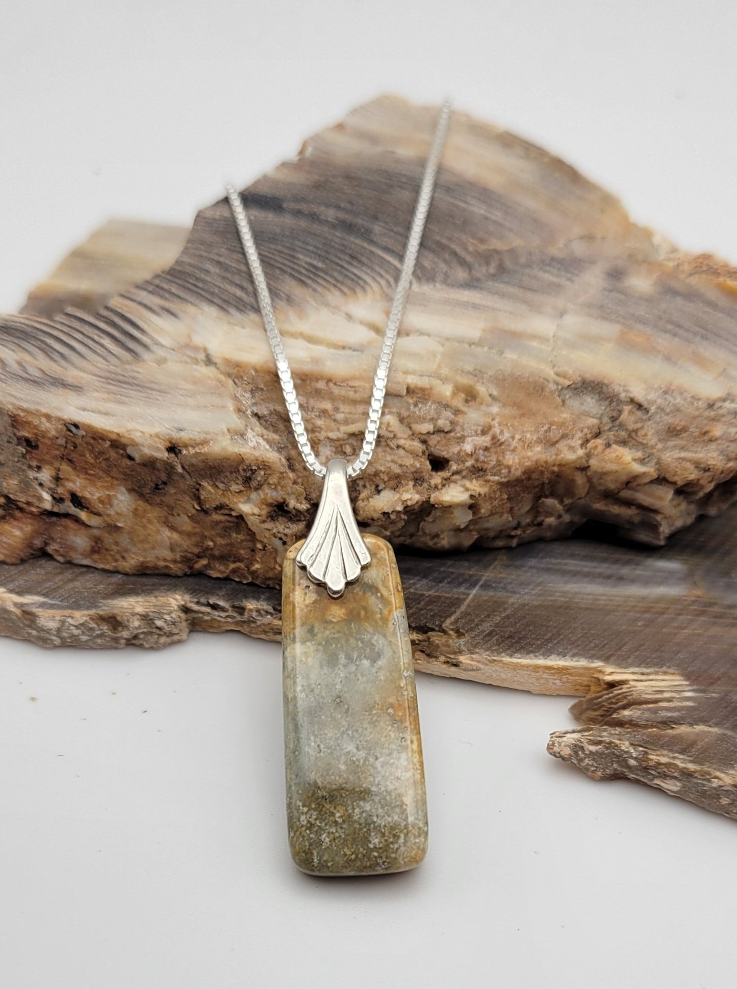 Beach Jasper Pendant