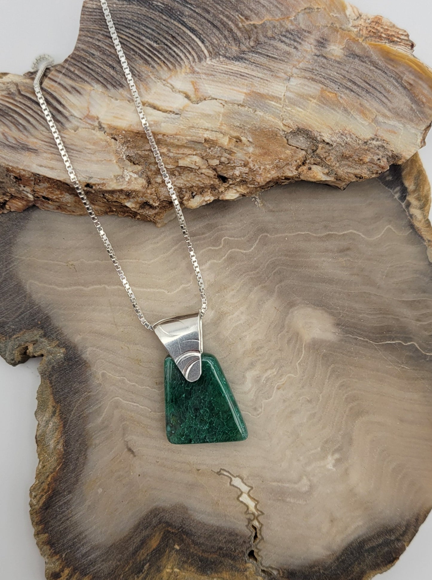 Moss Agate Pendant