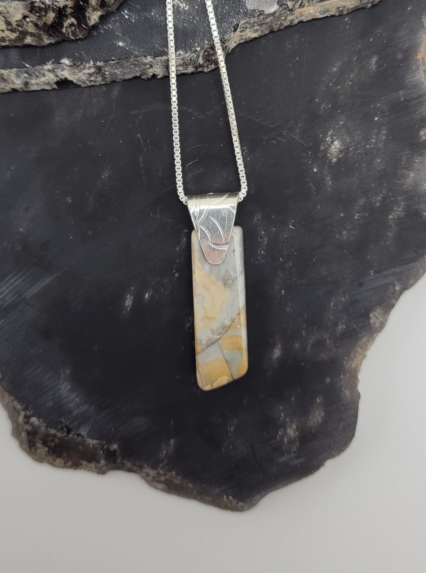 Picture Jasper Pendant