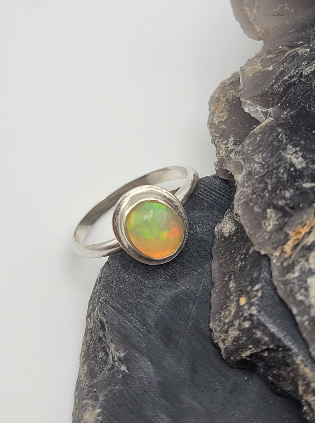 Oval Opal Ring