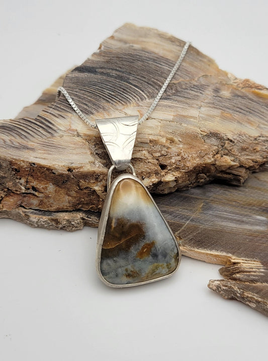 Beach Jasper Pendant