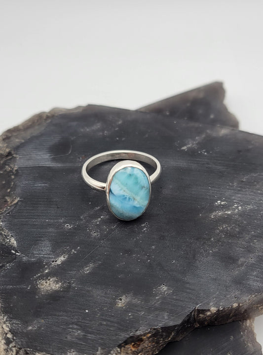 Larimar Ring