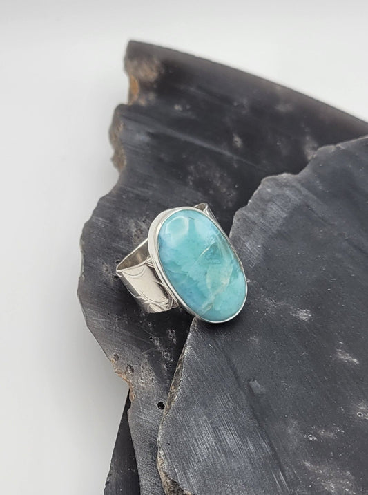 Larimar Ring